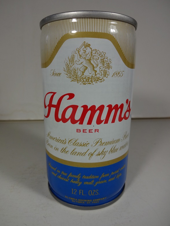 Hamm's - Olympia - crimped - no UPC - T/O